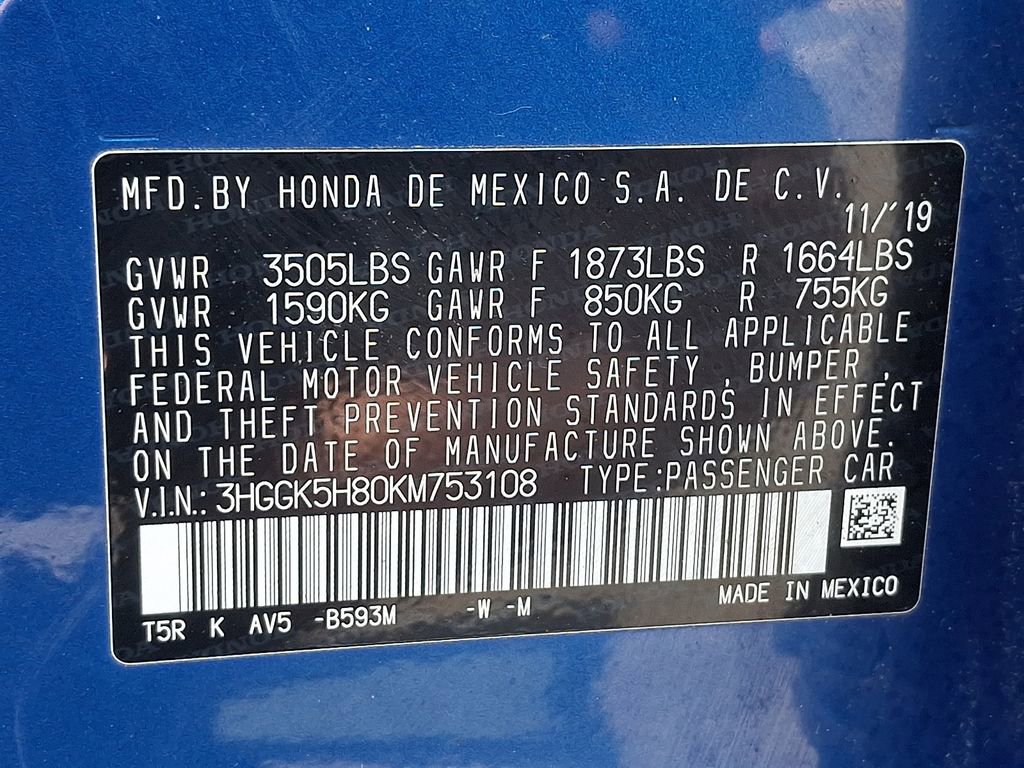 Used 2019 Honda Fit EX image 27