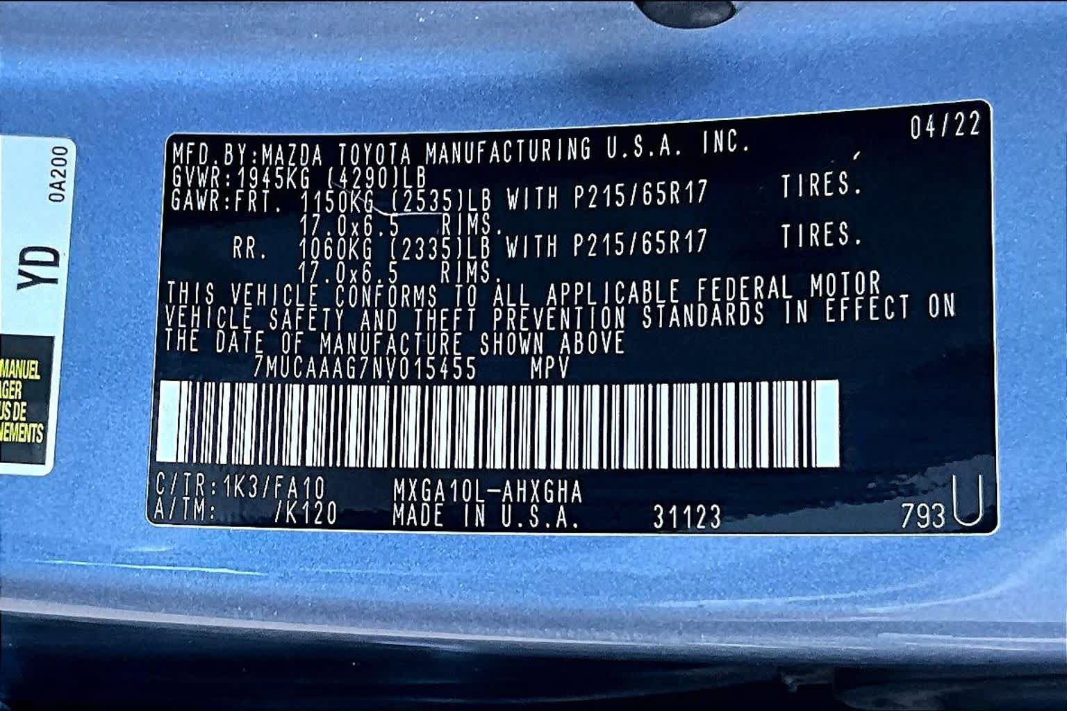 Used 2022 Toyota Corolla Cross LE FWD image 34
