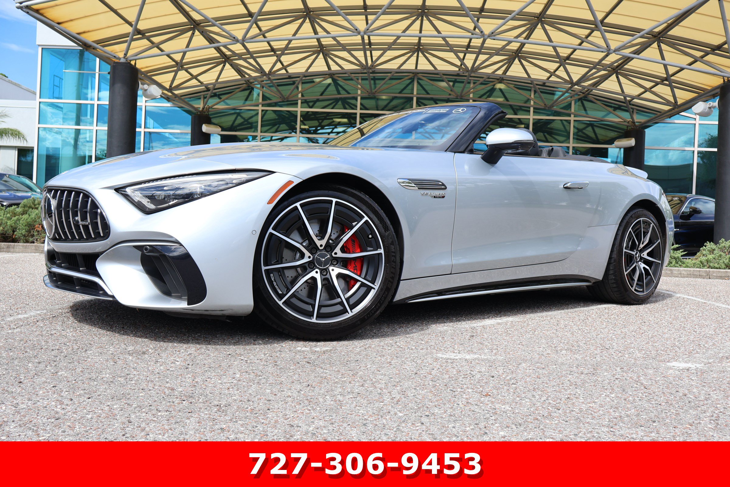 Certified 2022 Mercedes-Benz SL 55 AMG 4MATIC image 5