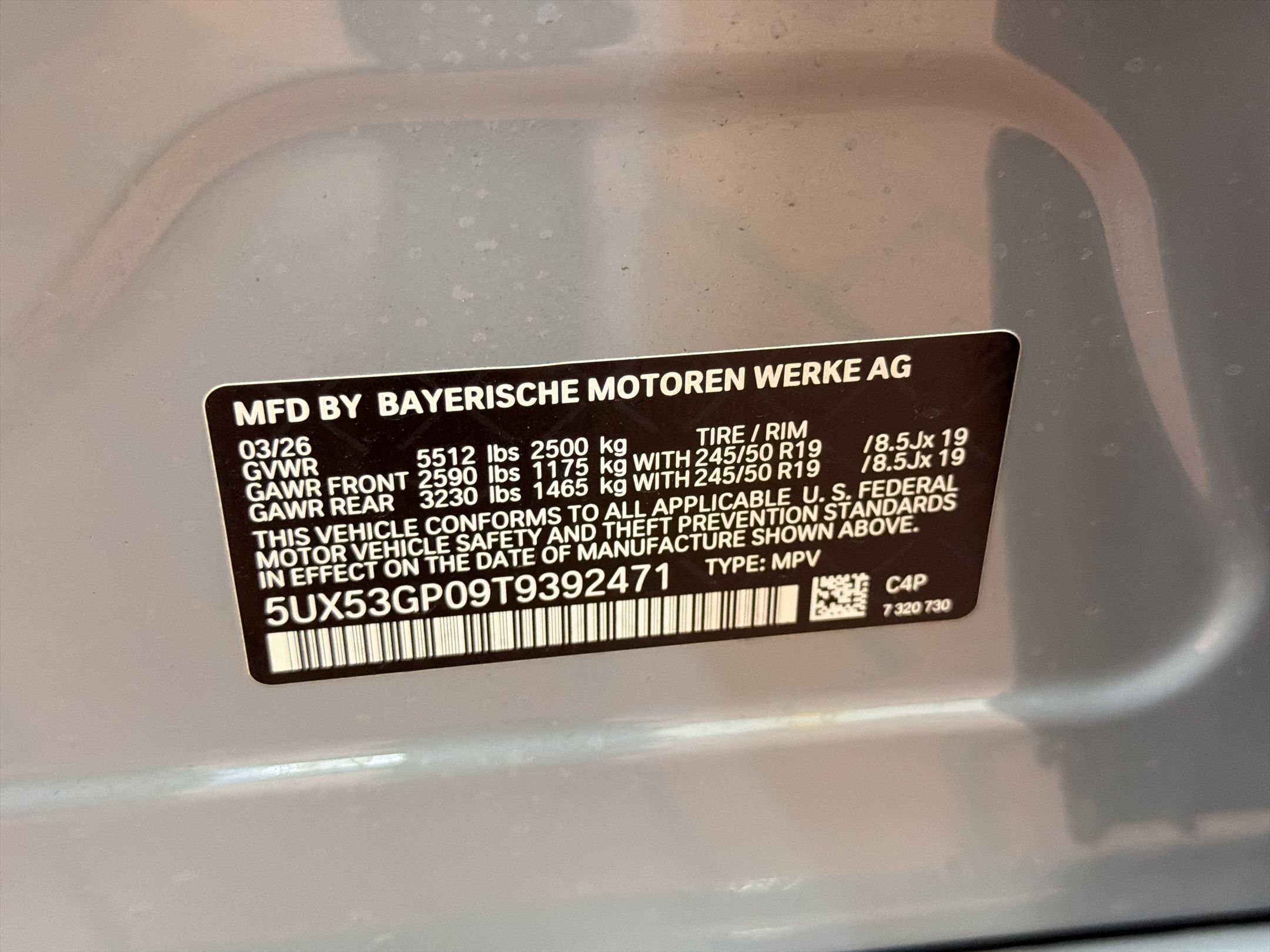 Used 2026 BMW X3 xDrive30i w/ Premium Package AWD/4WD image 19
