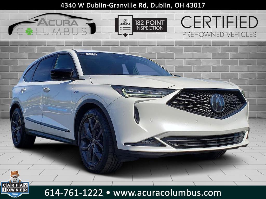 Certified 2023 Acura MDX A-Spec