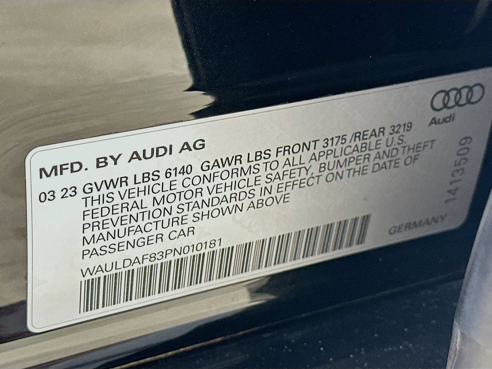 Used 2023 Audi A8 L 3.0T w/ Comfort Plus Package AWD/4WD image 49
