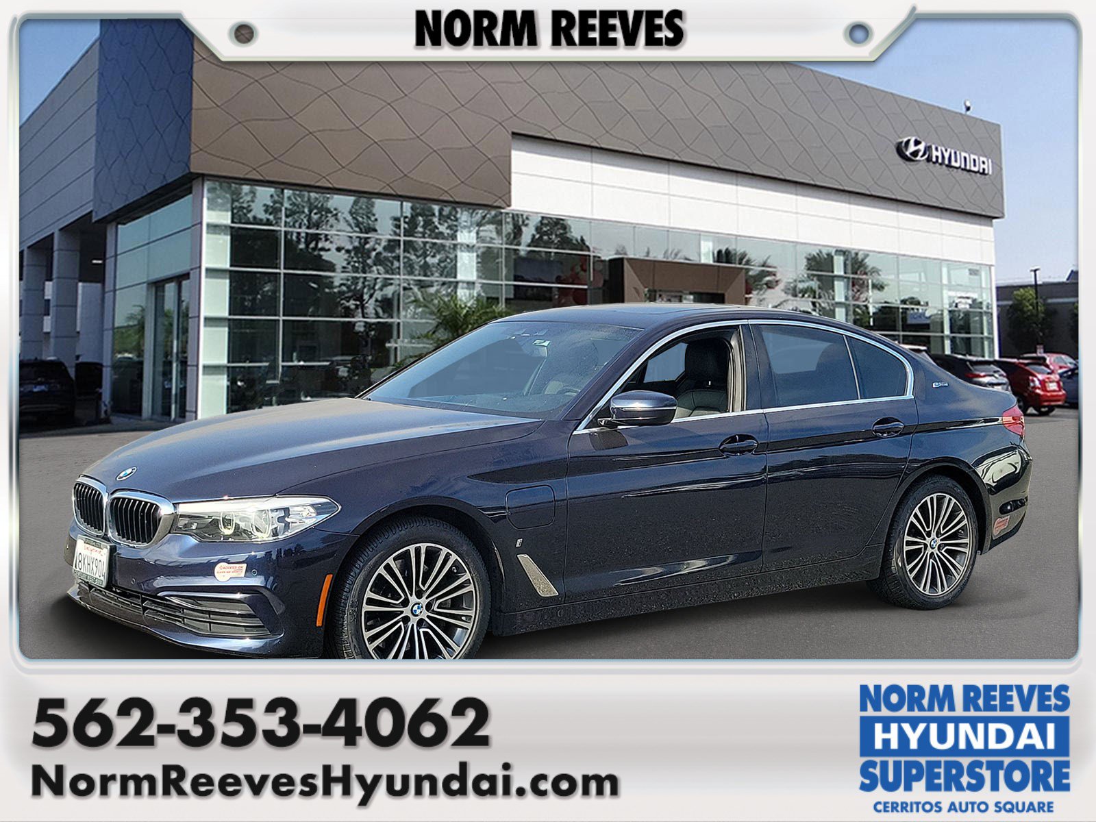 Used 2019 BMW 530e RWD image 1