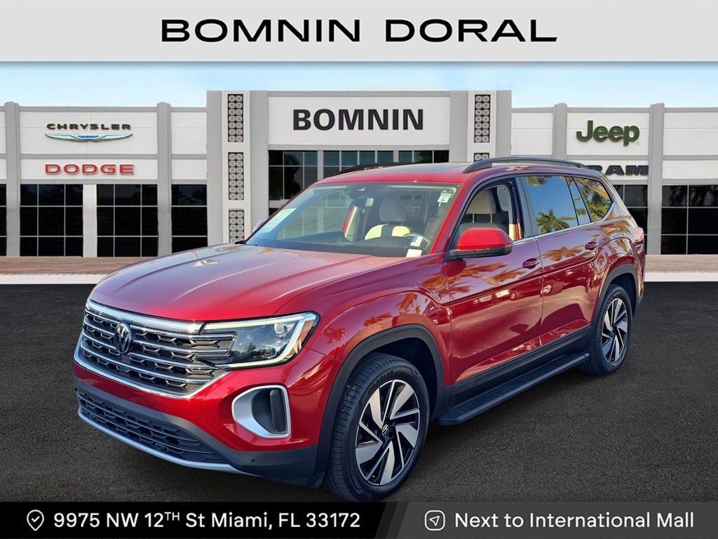 Used 2024 Volkswagen Atlas SE w/ Panoramic Sunroof Package