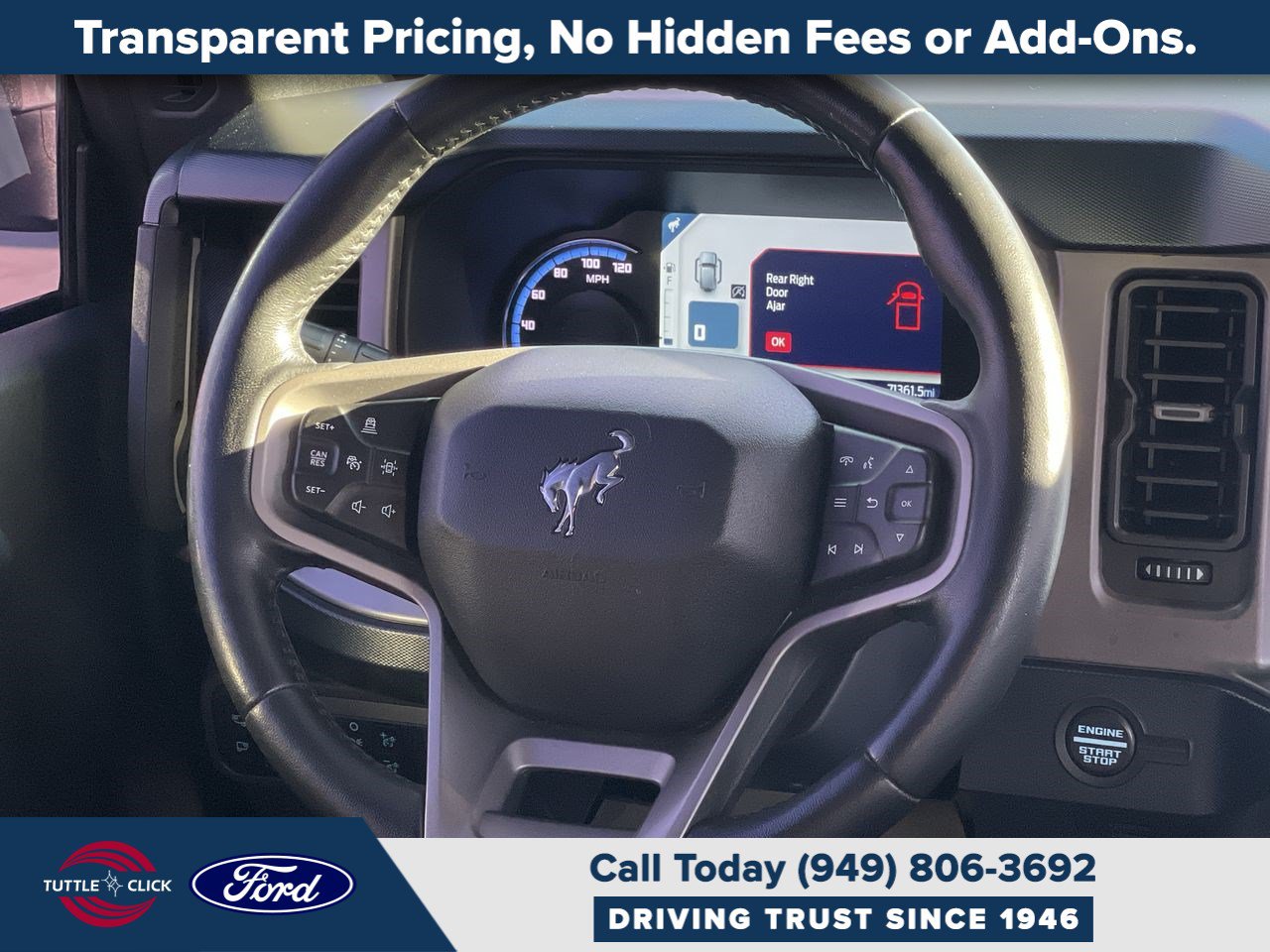 Certified 2022 Ford Bronco 4-Door AWD/4WD image 24