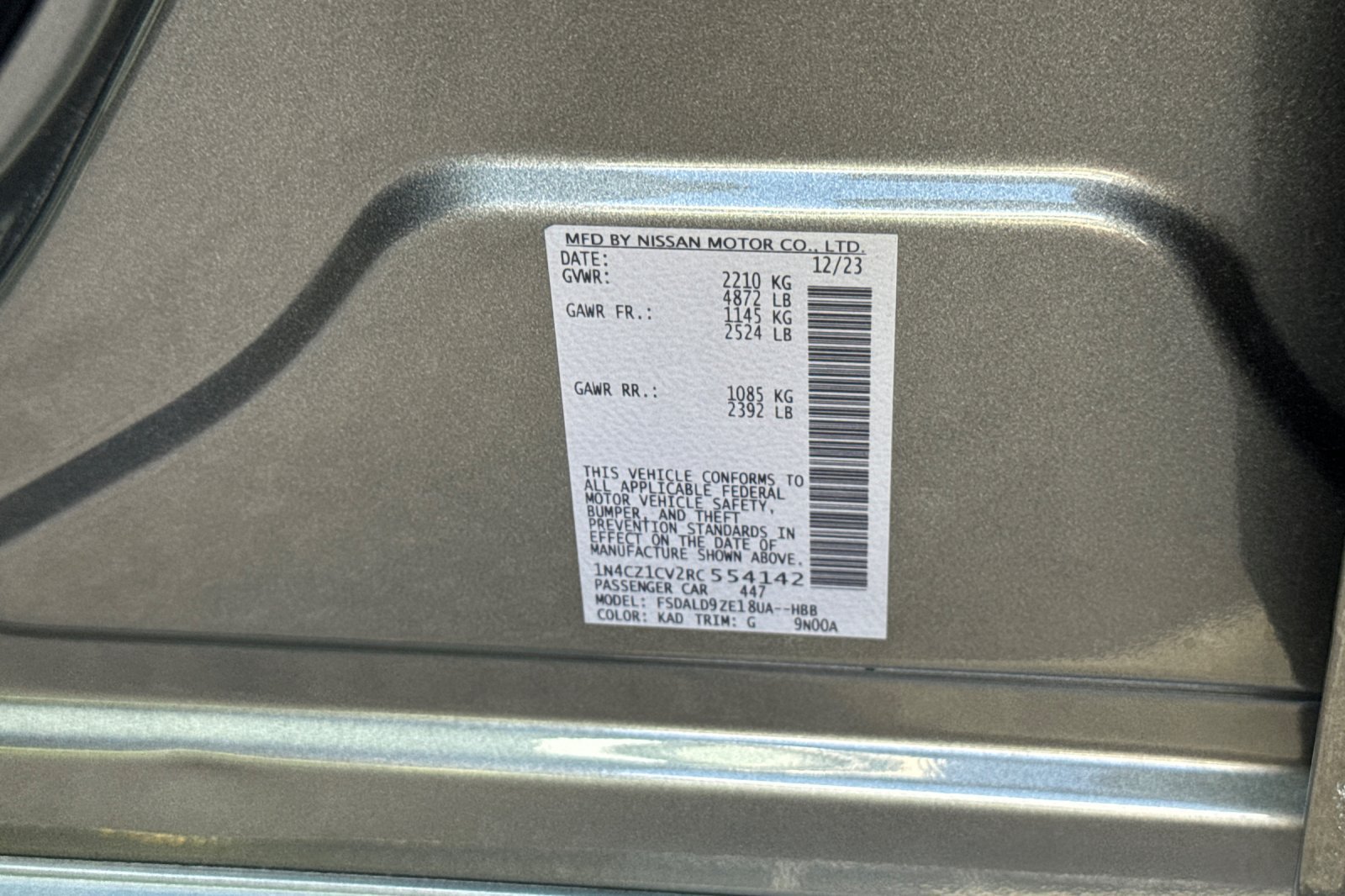 Used 2024 Nissan Leaf SV Plus FWD image 28