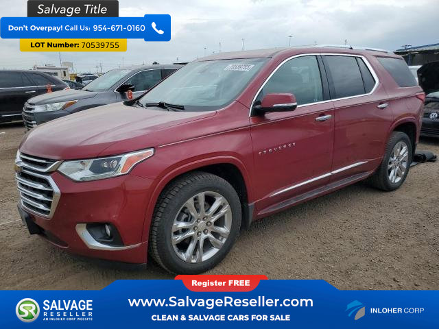 Used 2019 Chevrolet Traverse High Country