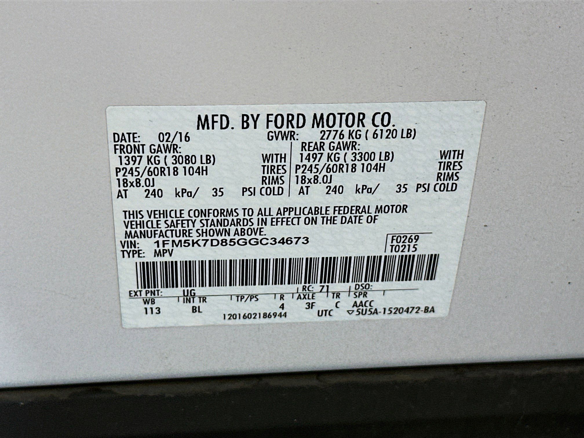 Used 2016 Ford Explorer XLT w/ Equipment Group 202A FWD image 12