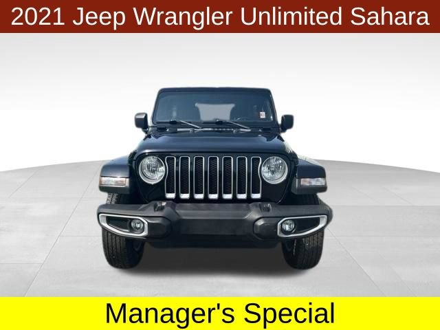 Used 2021 Jeep Wrangler Unlimited Sahara AWD/4WD image 2