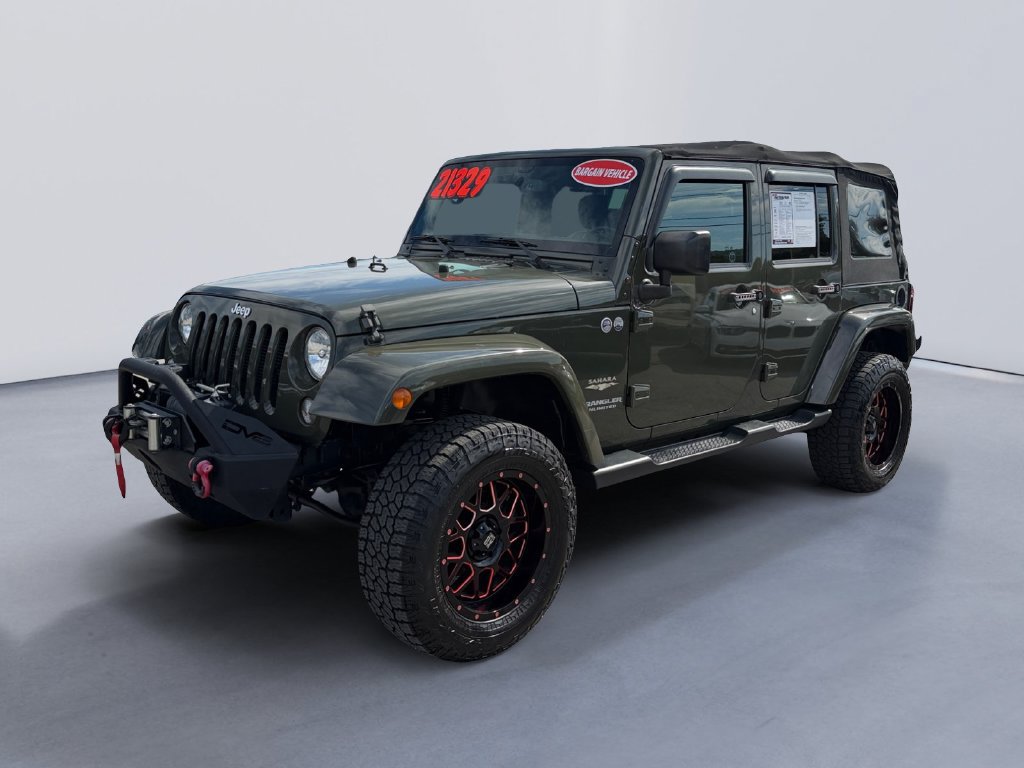 Used 2015 Jeep Wrangler Unlimited Sahara w/ Dual Top Group AWD/4WD image 7