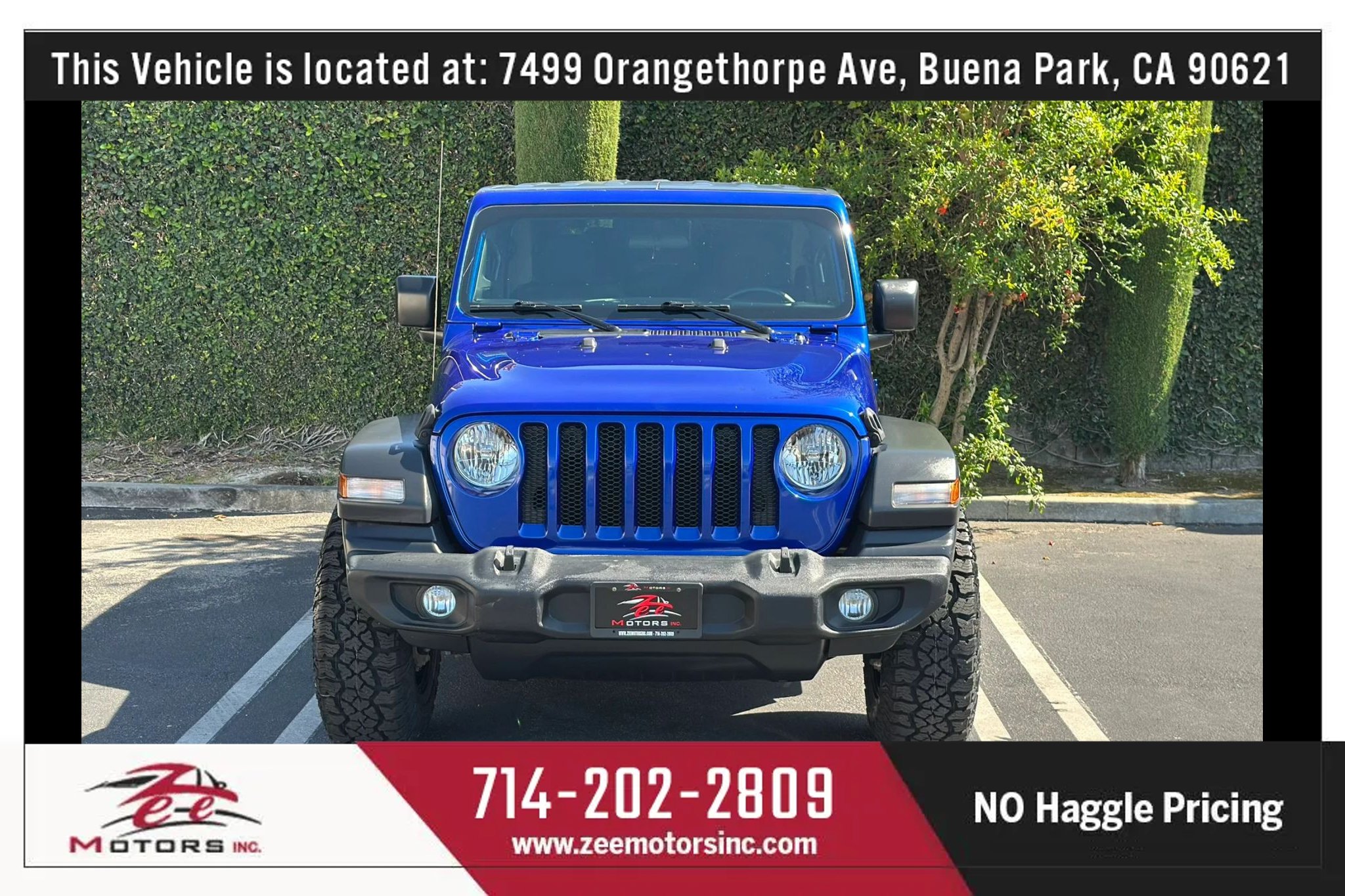 Used 2019 Jeep Wrangler Sport AWD/4WD image 3