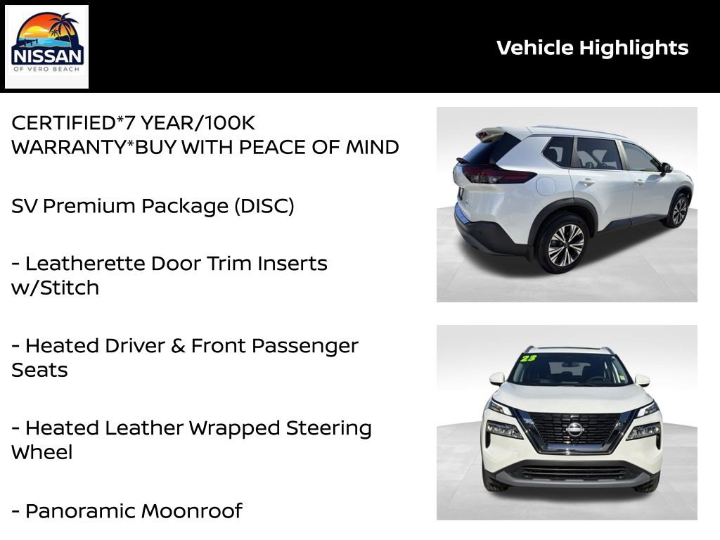 Certified 2023 Nissan Rogue SV w/ SV Premium B Package image 19