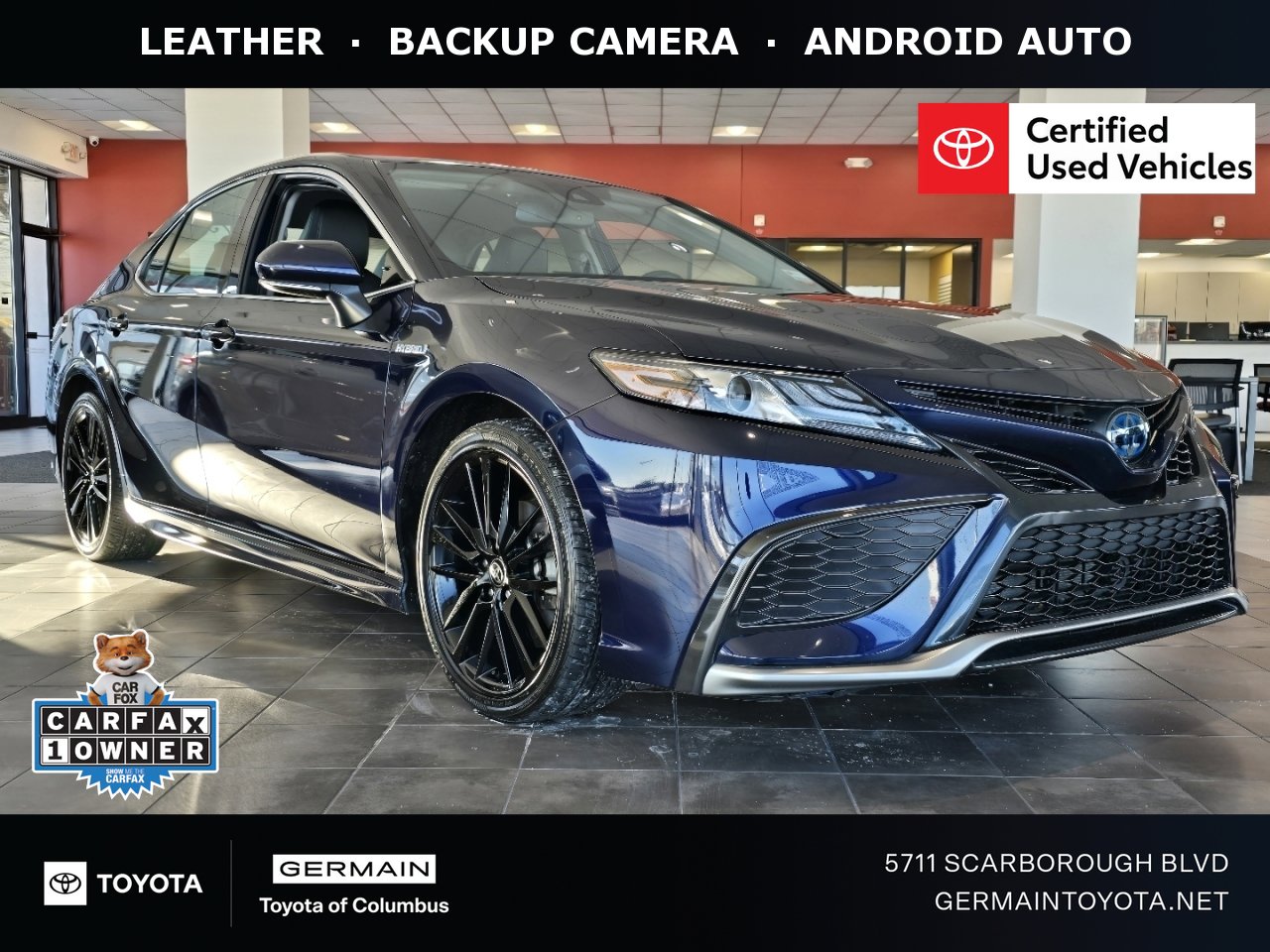 Certified 2021 Toyota Camry XSE w/ Cold Weather Package image 1