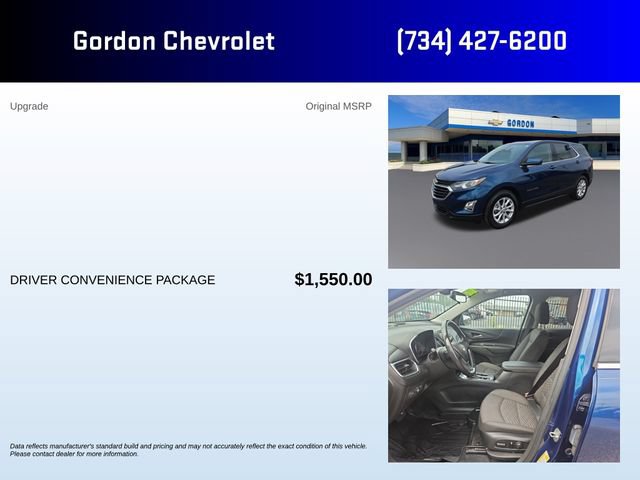 Used 2020 Chevrolet Equinox LT w/ Driver Convenience Package FWD image 5