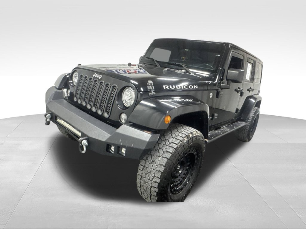 Used 2017 Jeep Wrangler Unlimited Rubicon w/ Connectivity Group AWD/4WD image 3