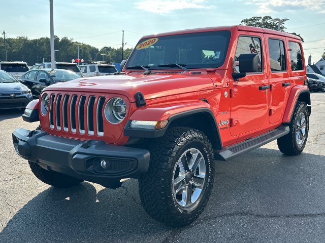 Used 2020 Jeep Wrangler Unlimited Sahara AWD/4WD image 8