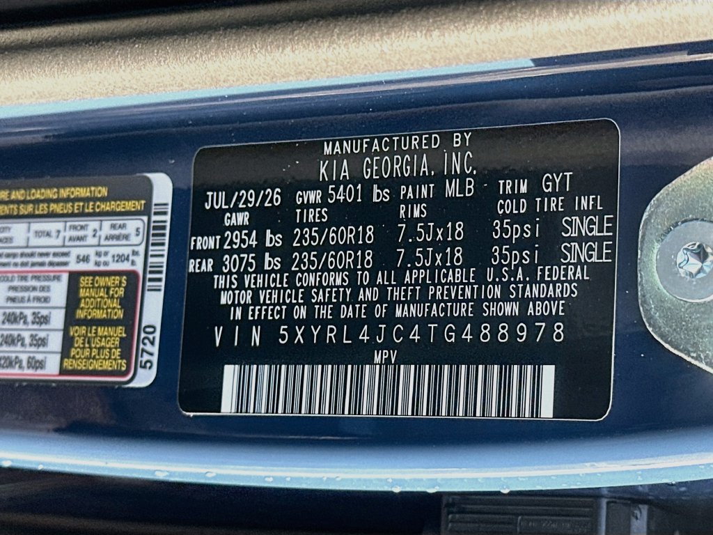 New 2026 Kia Sorento S FWD image 32
