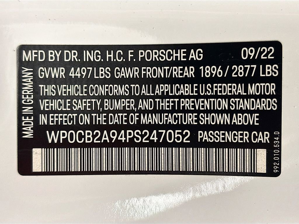 Certified 2023 Porsche 911 Carrera GTS RWD image 33