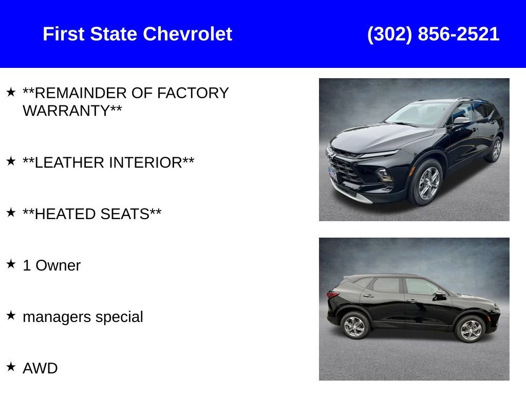 Used 2024 Chevrolet Blazer LT image 2
