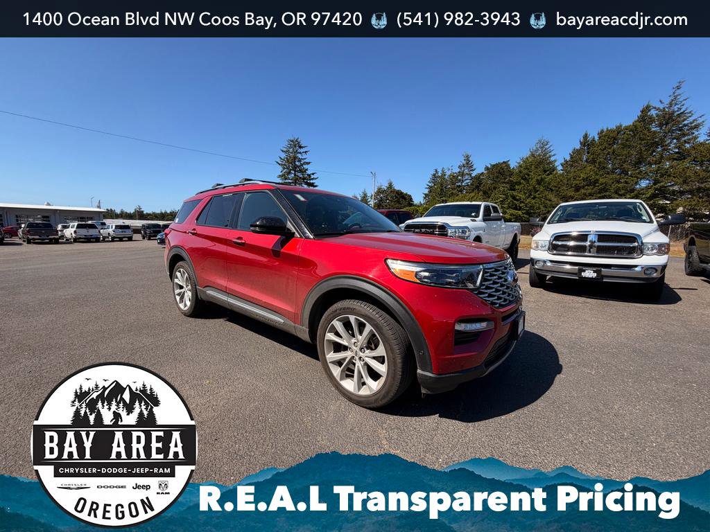 Used 2021 Ford Explorer Platinum w/ Equipment Group 601A AWD/4WD image 3