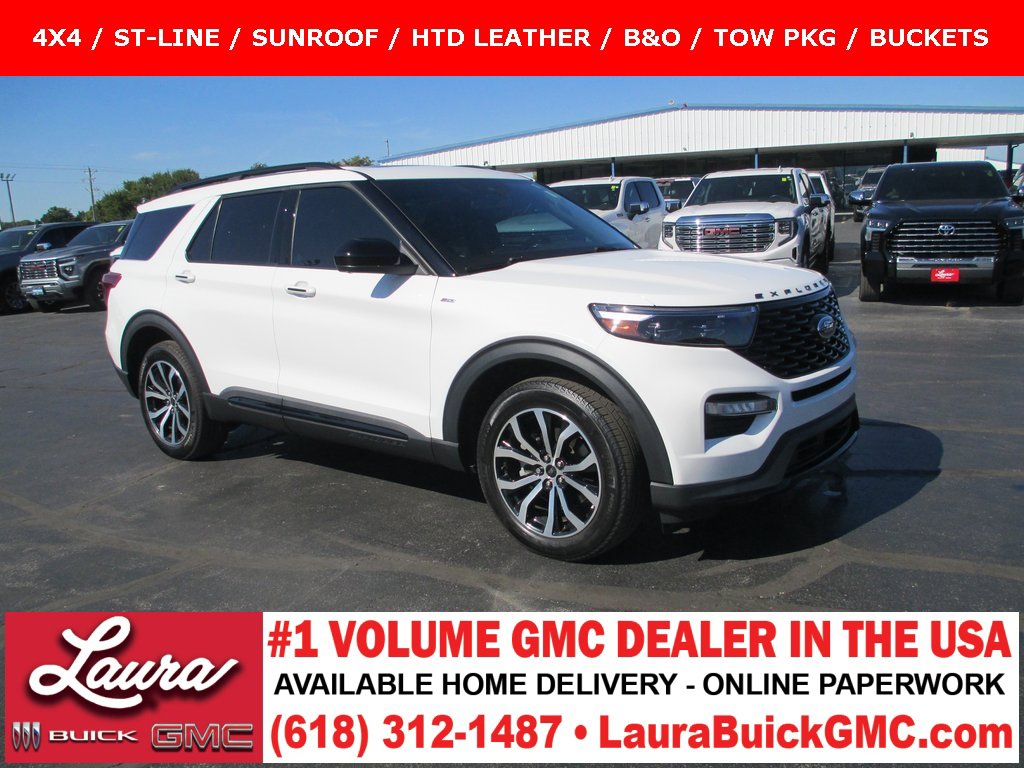 Used 2022 Ford Explorer ST-Line w/ Class IV Trailer Tow Package
