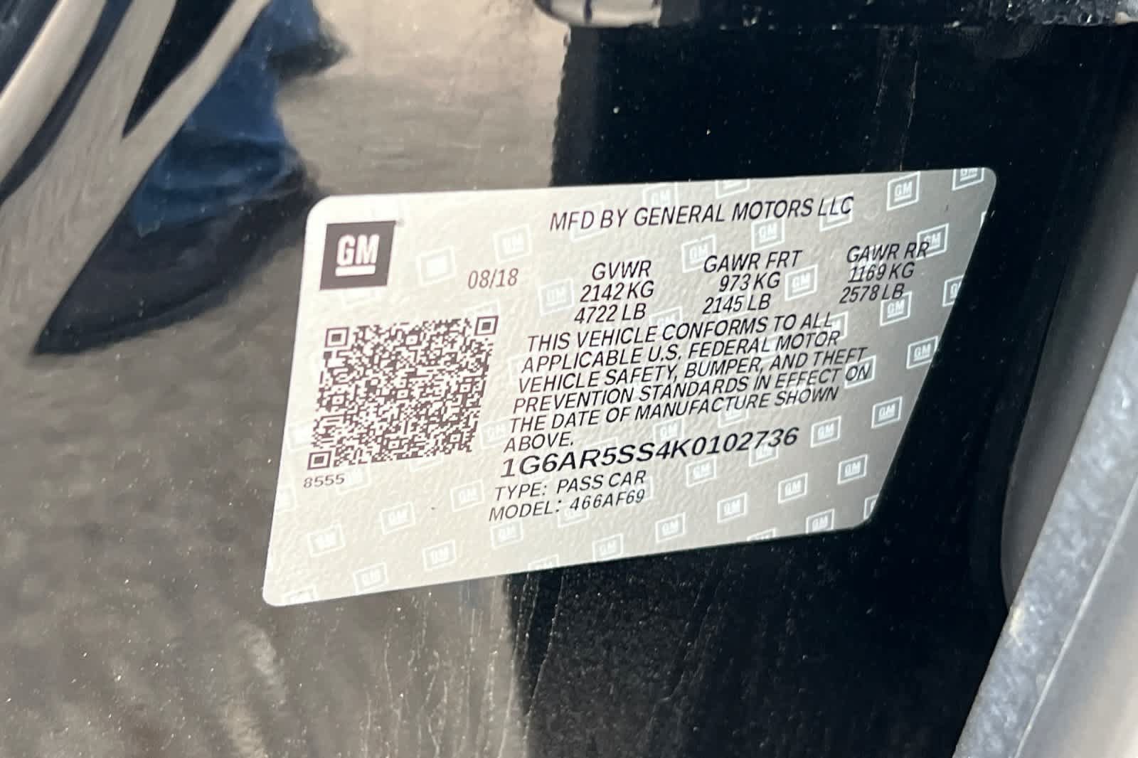 Used 2019 Cadillac CTS Luxury RWD image 26