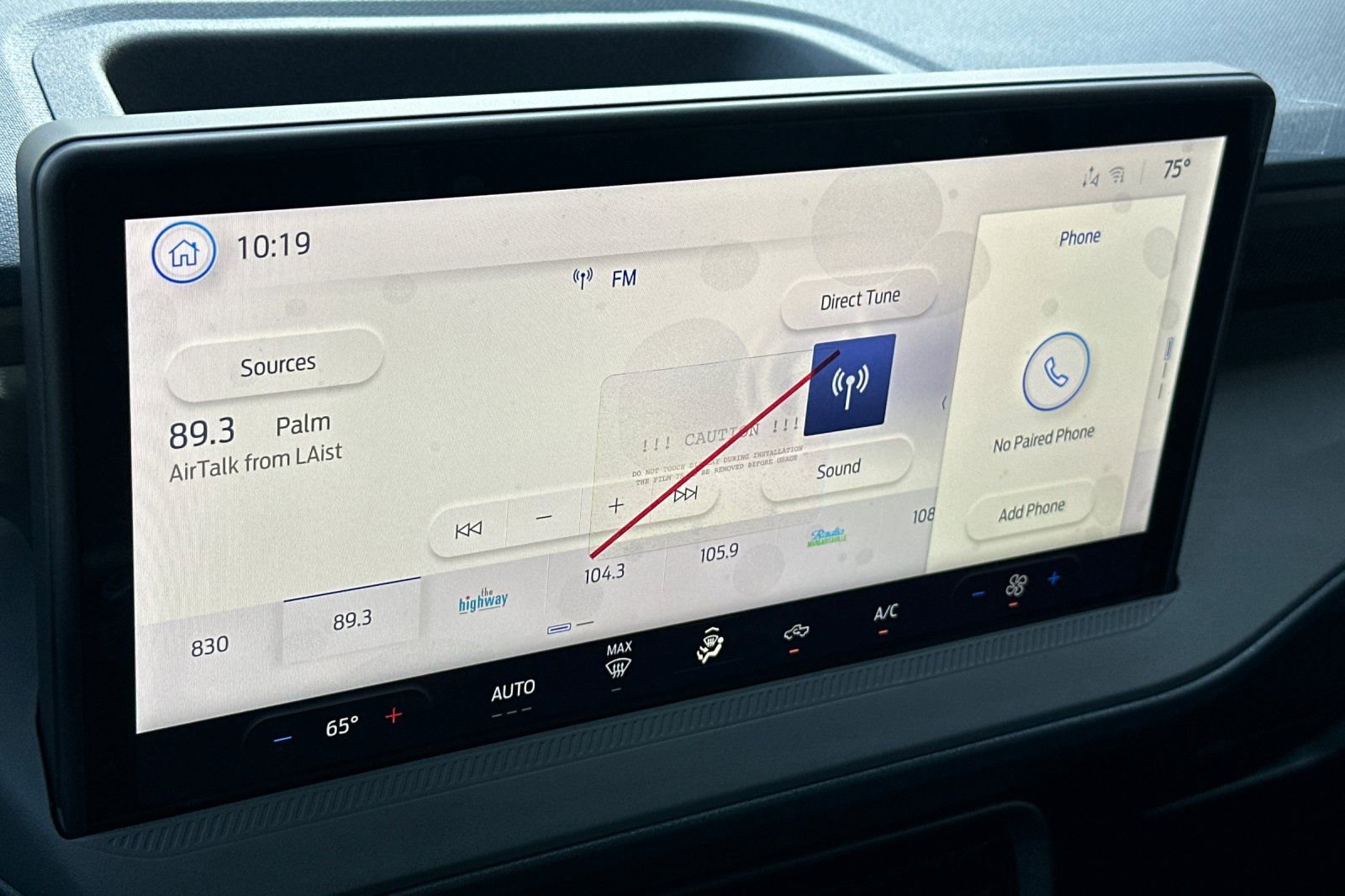 New 2025 Ford Maverick XLT w/ Black Appearance Package image 17