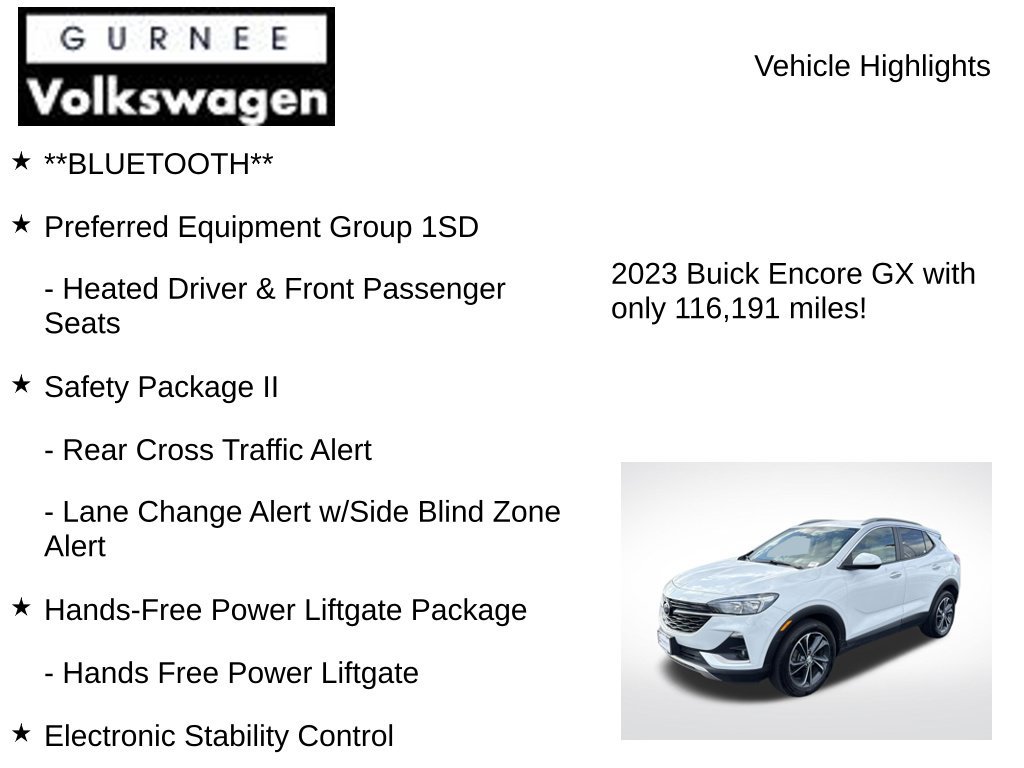 Used 2023 Buick Encore GX Select FWD image 7
