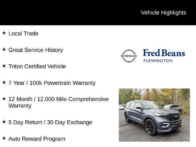 Used 2021 Ford Explorer ST w/ Equipment Group 401A AWD/4WD image 5