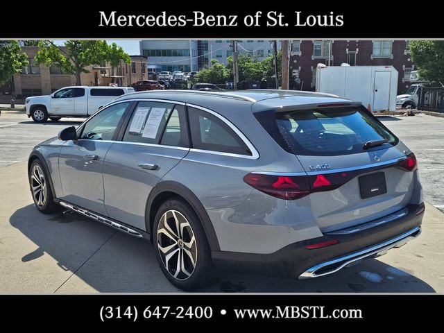 Used 2024 Mercedes-Benz E 450 4MATIC All-Terrain Wagon w/ Driver Assistance Package image 4