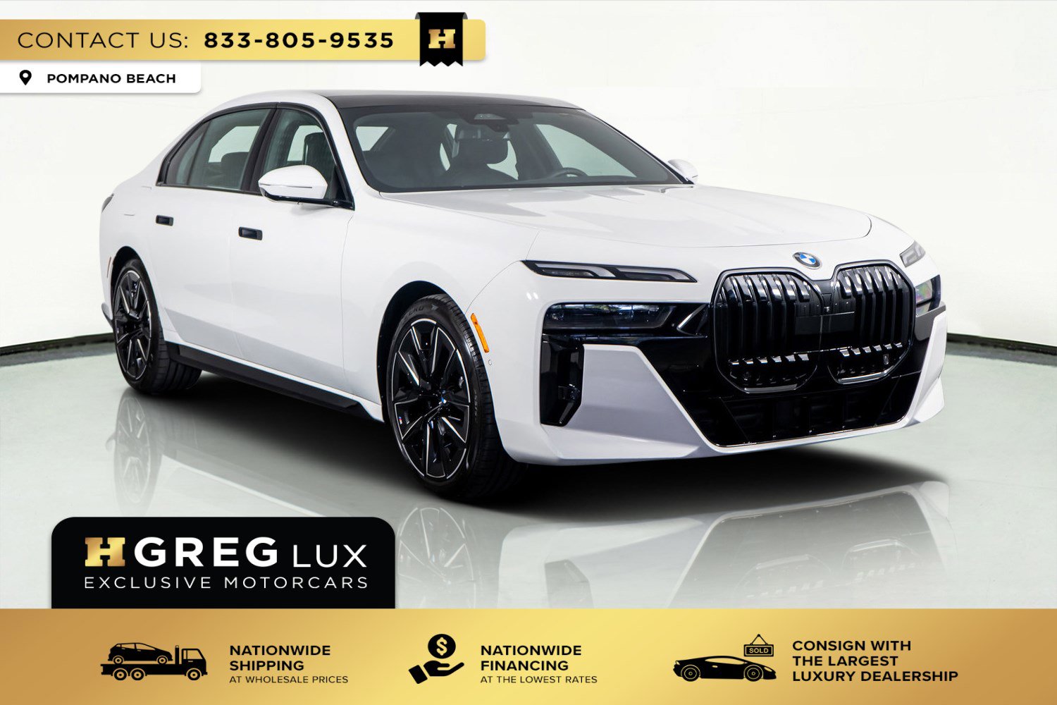 Used 2025 BMW 740i w/ Premium Package RWD image 1