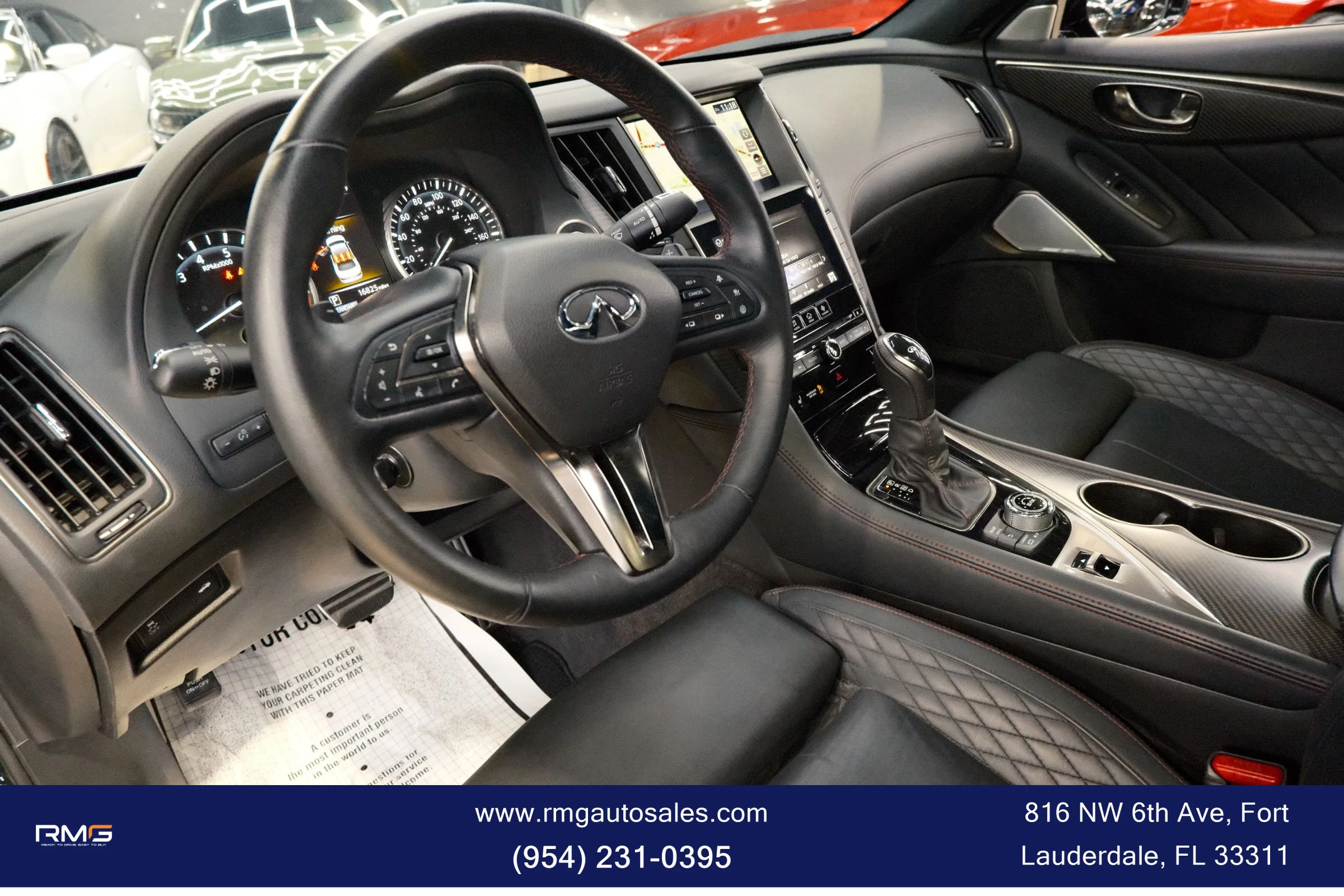 Used 2024 INFINITI Q50 Red Sport 400 w/ Black Opal Edition AWD/4WD image 16