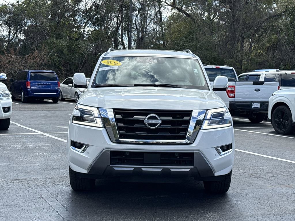 Certified 2024 Nissan Armada SL w/ Captain's Chairs Package image 3