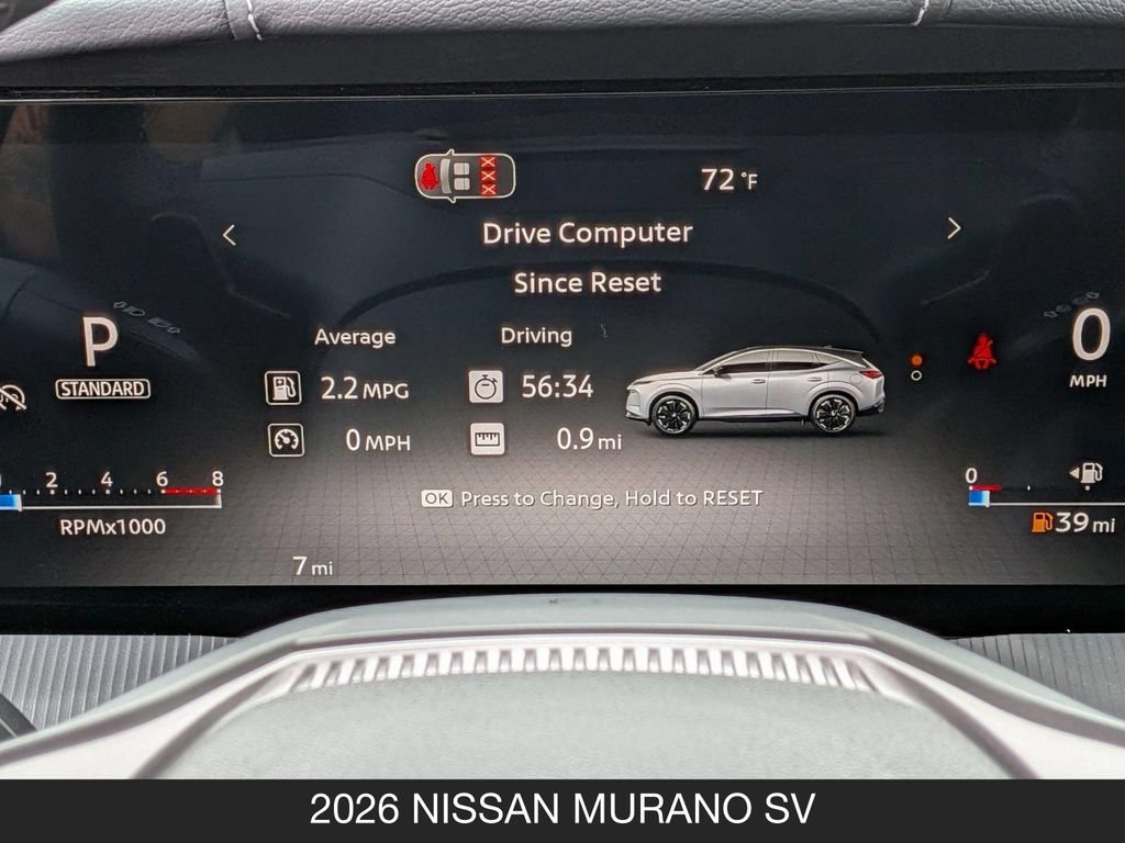 New 2026 Nissan Murano SV AWD/4WD image 19