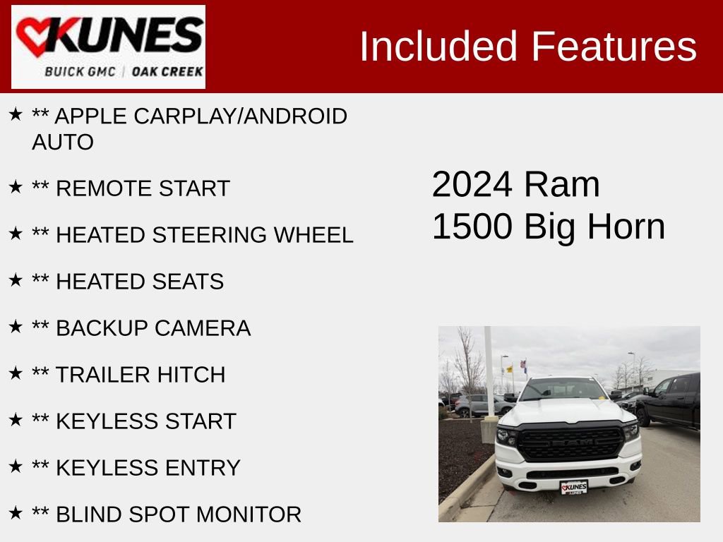 Used 2024 RAM 1500 Big Horn image 2