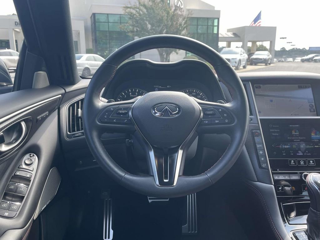Used 2024 INFINITI Q50 Red Sport 400 w/ Black Opal Edition image 13