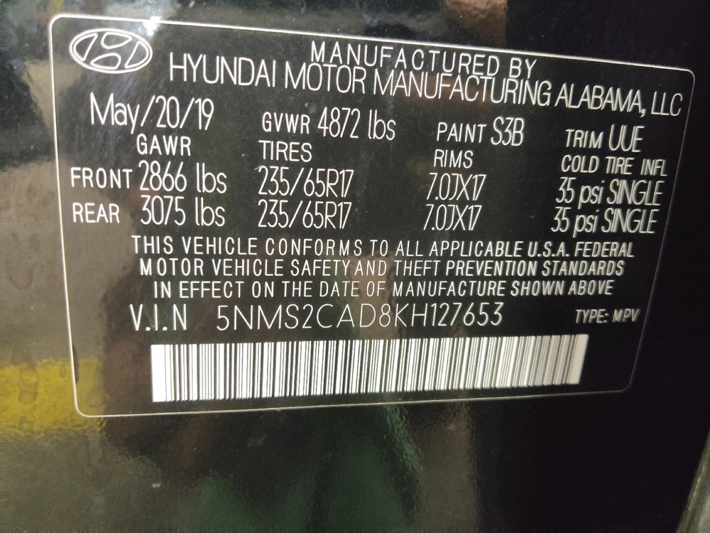 Used 2019 Hyundai Santa Fe SE AWD/4WD image 33