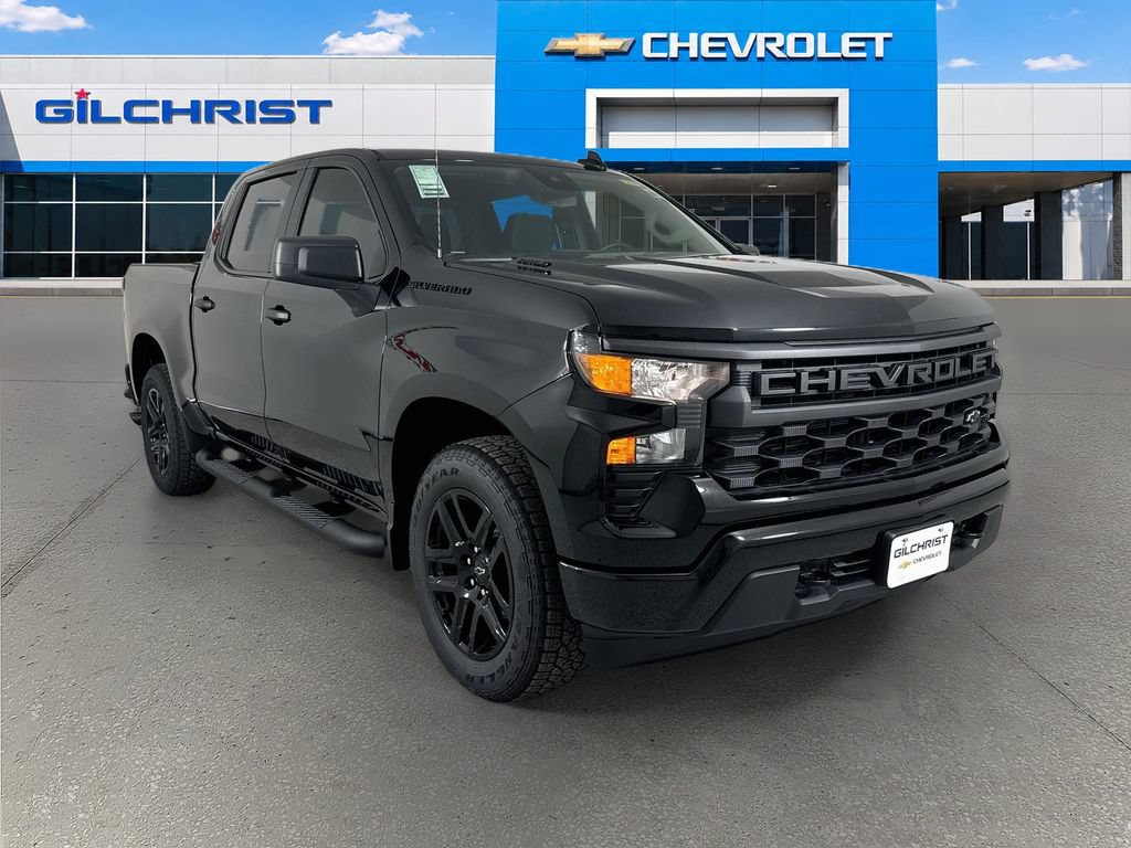 New 2026 Chevrolet Silverado 1500 Custom w/ Turbomax Blackout Package