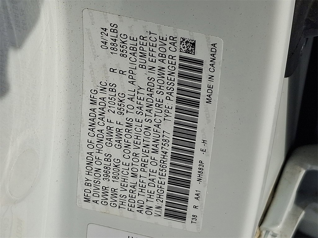 Used 2024 Honda Civic Si image 27