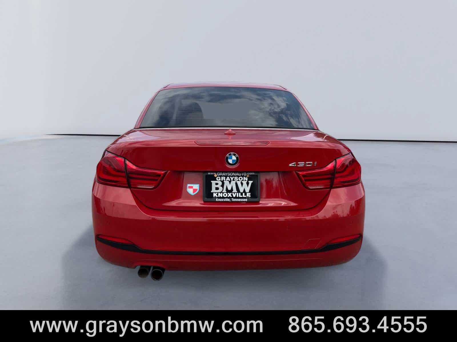 Used 2018 BMW 430i Convertible RWD image 4