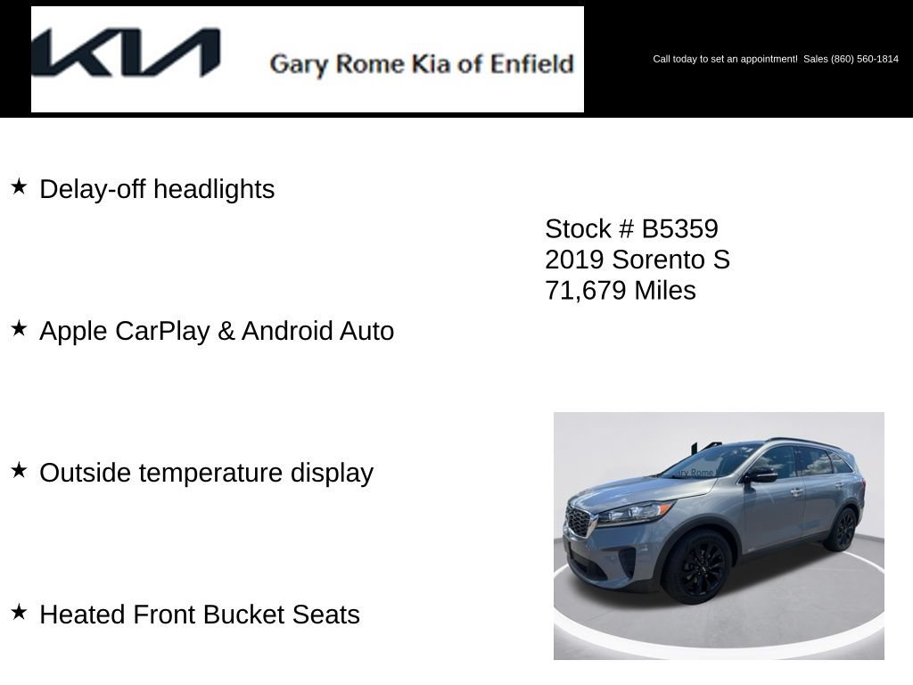 Used 2019 Kia Sorento S AWD/4WD image 18