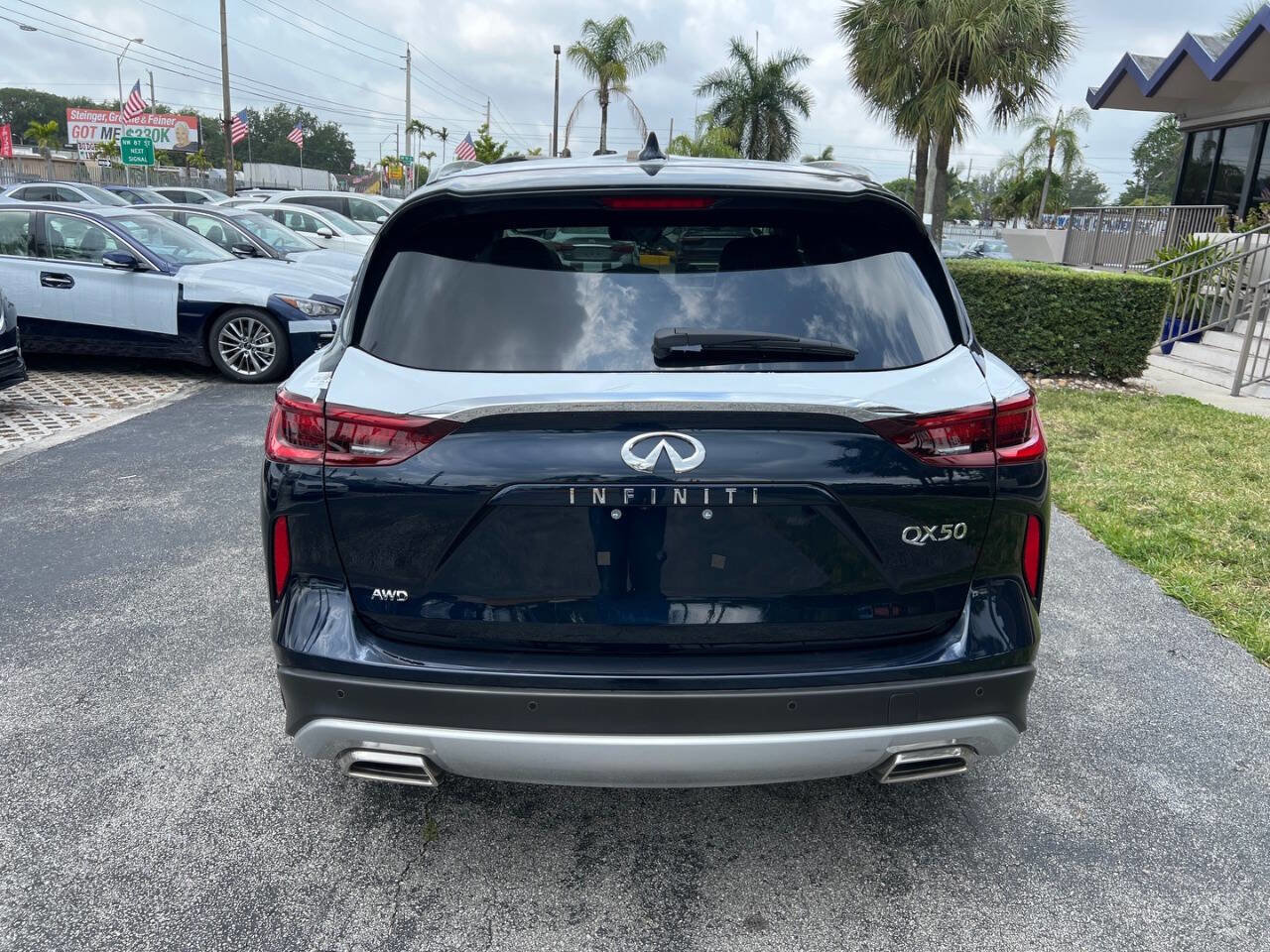 Used 2024 INFINITI QX50 Luxe image 6