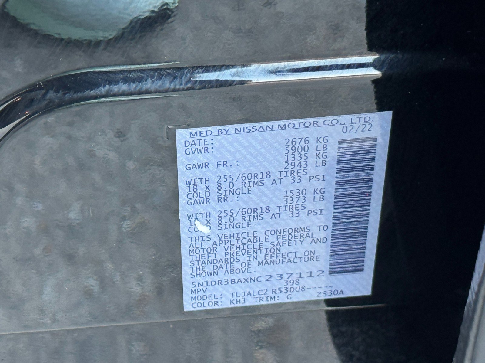 Used 2022 Nissan Pathfinder SV image 42