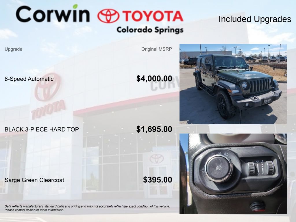 Used 2022 Jeep Wrangler Unlimited Sport image 4