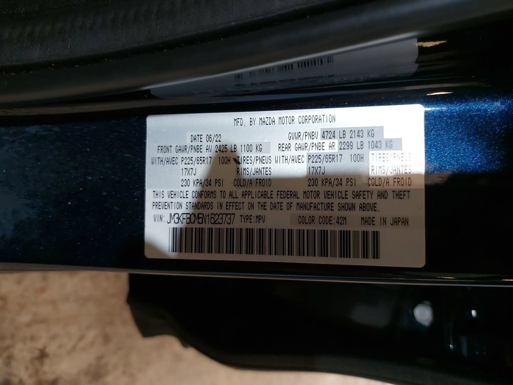 Certified 2022 MAZDA CX-5 AWD 2.5 S image 37