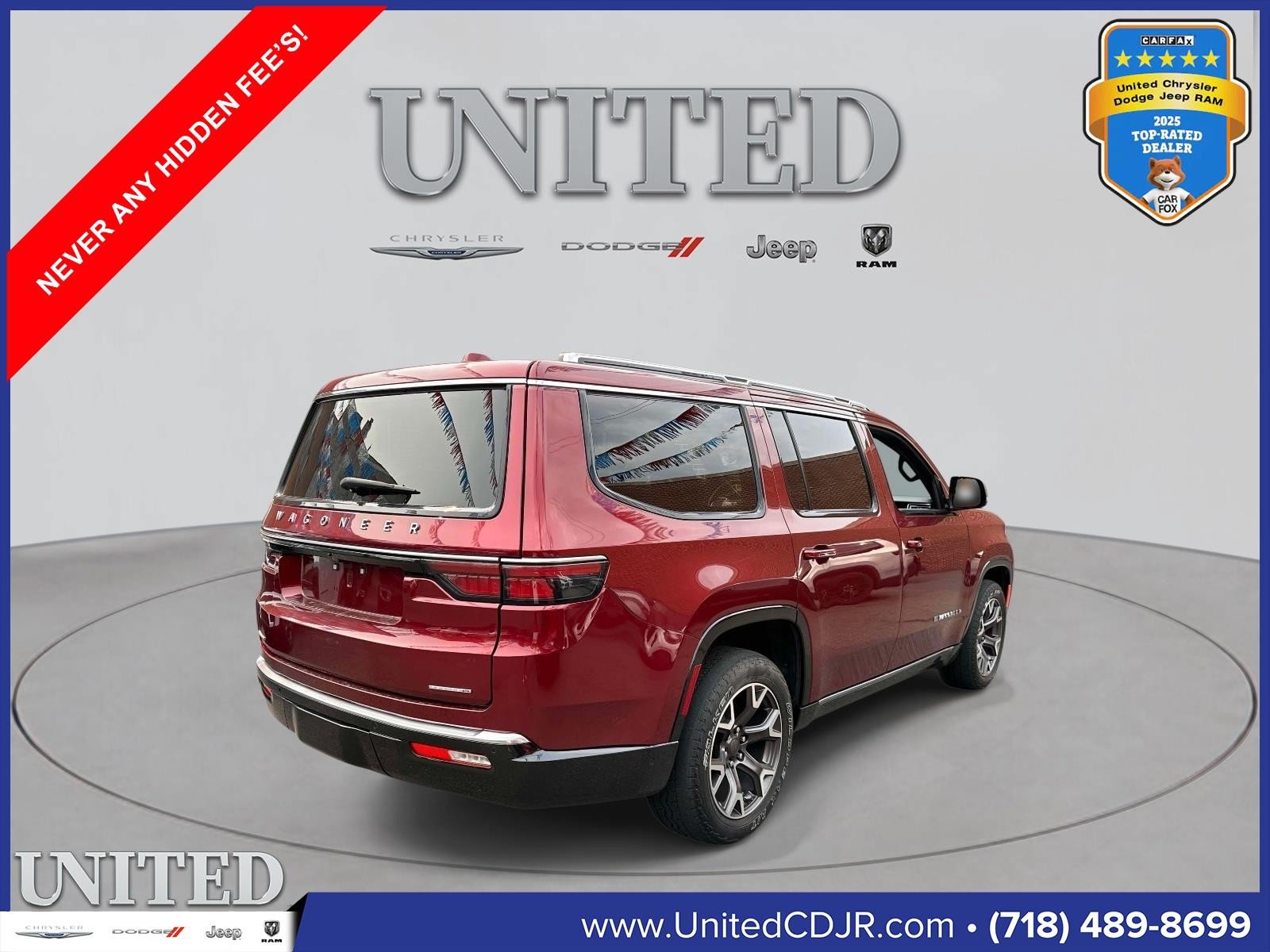 Certified 2022 Jeep Wagoneer Series III w/ Premium Group I AWD/4WD image 3