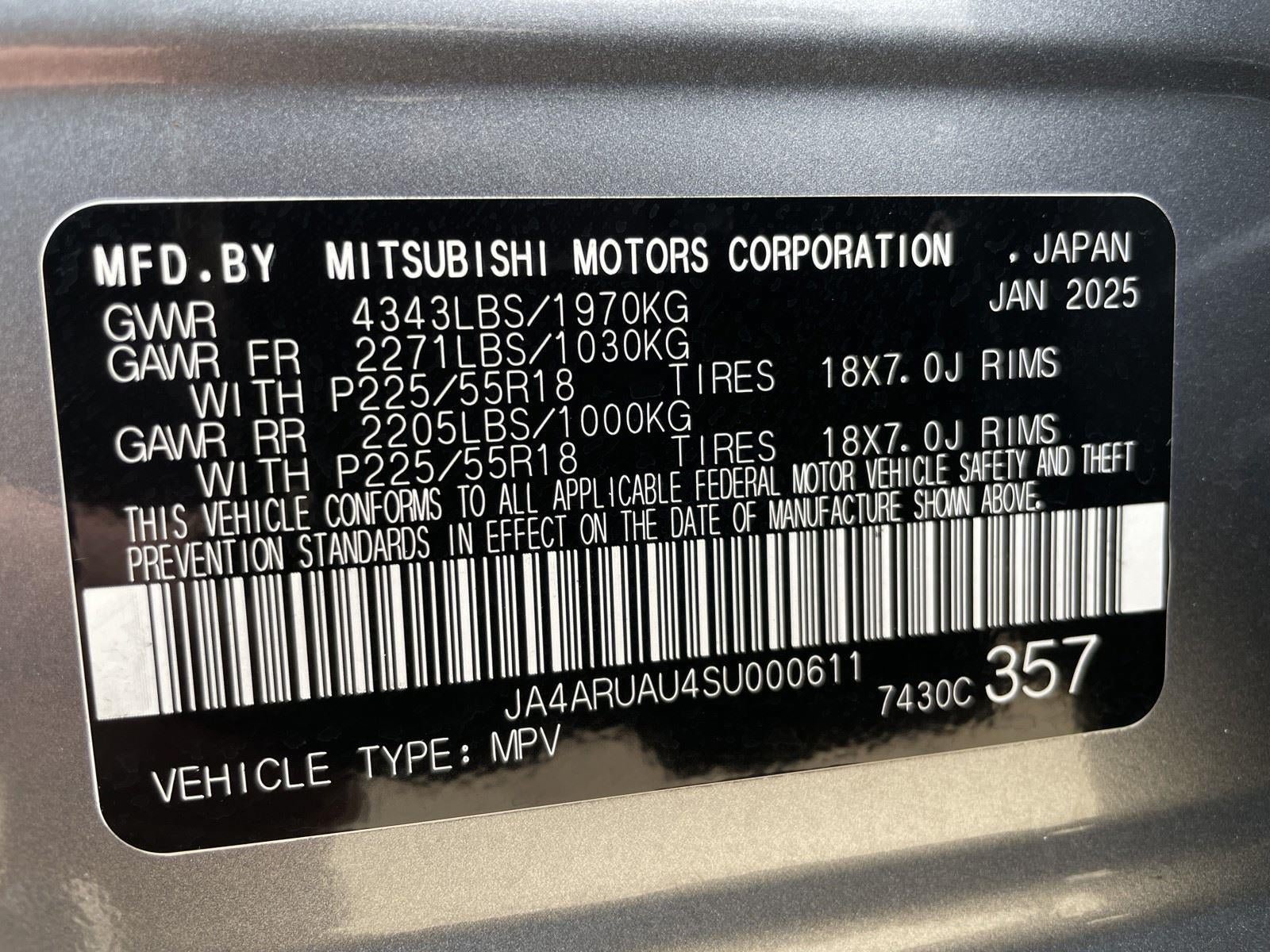 Used 2025 Mitsubishi Outlander Sport SE AWD/4WD image 11
