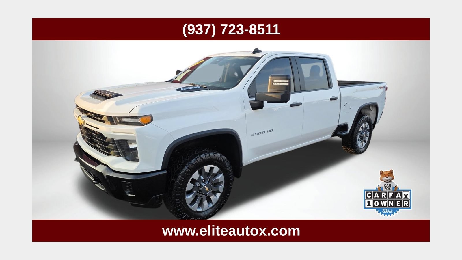 Used 2024 Chevrolet Silverado 2500 Custom w/ Custom Value Package