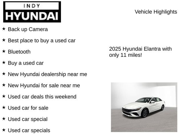 Used 2025 Hyundai Elantra Hybrid FWD image 7