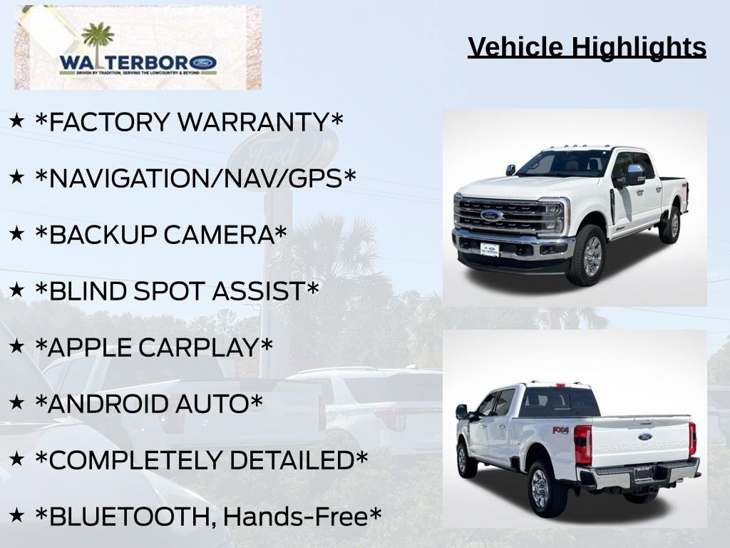 New 2025 Ford F350 Lariat w/ Lariat Ultimate Package AWD/4WD image 5